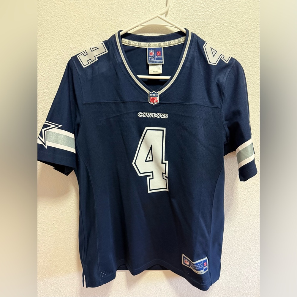 NFL DALLAS COWBOYS DAK PRESCOTT JERSEY